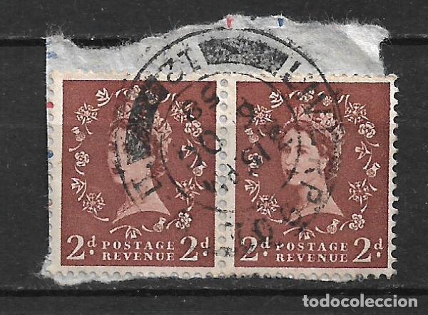 Sellos: gran breta&ntilde;a 1956 sello usado - 20/2