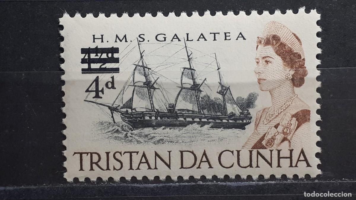 Sellos: TRISTAN DA CUHNA. A&Ntilde;O 1967. **. YVERT 108