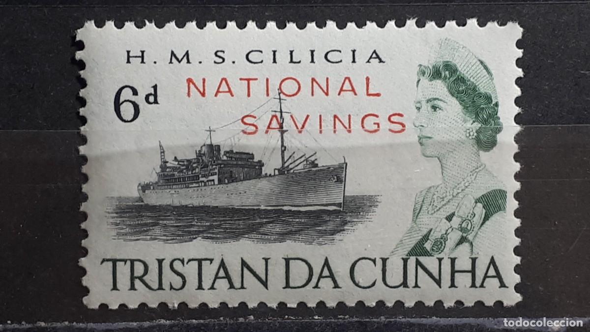 Sellos: TRISTAN DA CUNHA. A&Ntilde;O 1969. **. YVERT 132