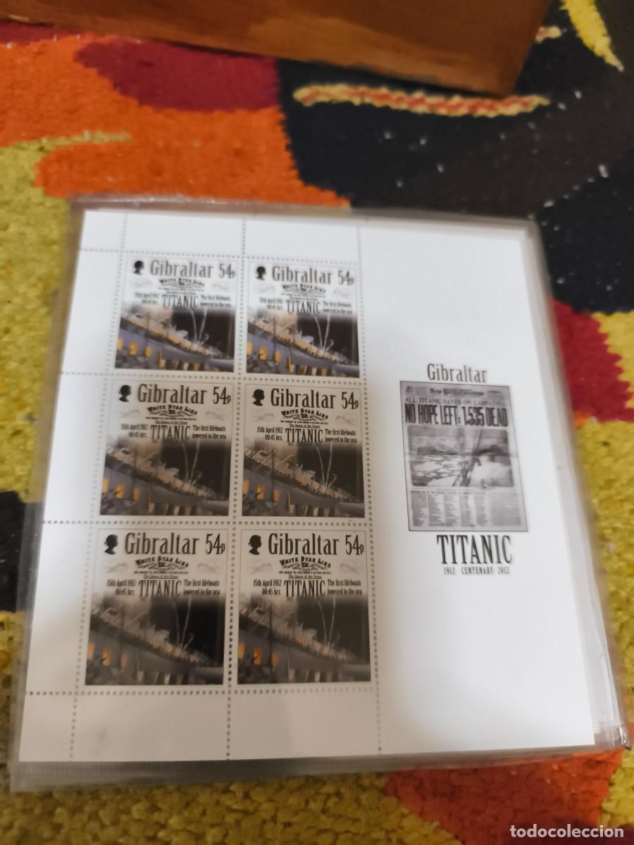 Sellos: Hoja bloque Titanic nueva