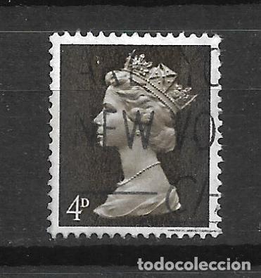 Sellos: gran breta&ntilde;a 1967-69 # MH6 usado - 9/22