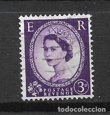 Sellos: gran breta&ntilde;a 1955-57 # 322 usado - 22/27