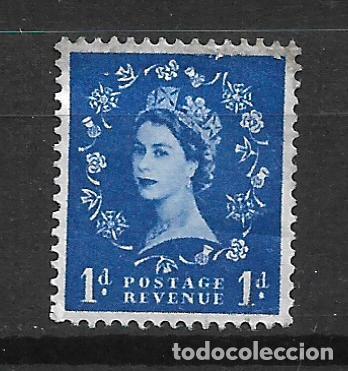 Sellos: gran breta&ntilde;a 1955-57 # 318 usado - 22/27