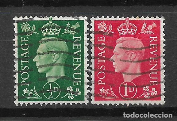 Sellos: gran breta&ntilde;a 1937-39 # 235/236 usado - 22/27