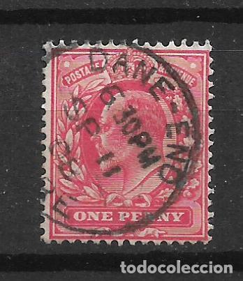 Sellos: gran breta&ntilde;a 1902-11 # 128 usado - 22/28