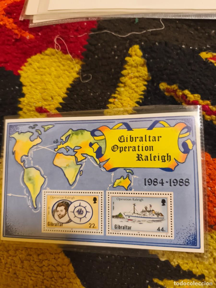 Sellos: Hoja bloque de Gibraltar