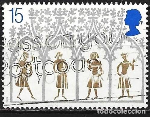 Sellos: Gran Breta&ntilde;a 1989 - Mi 1235 - YT 1415 - Navidad