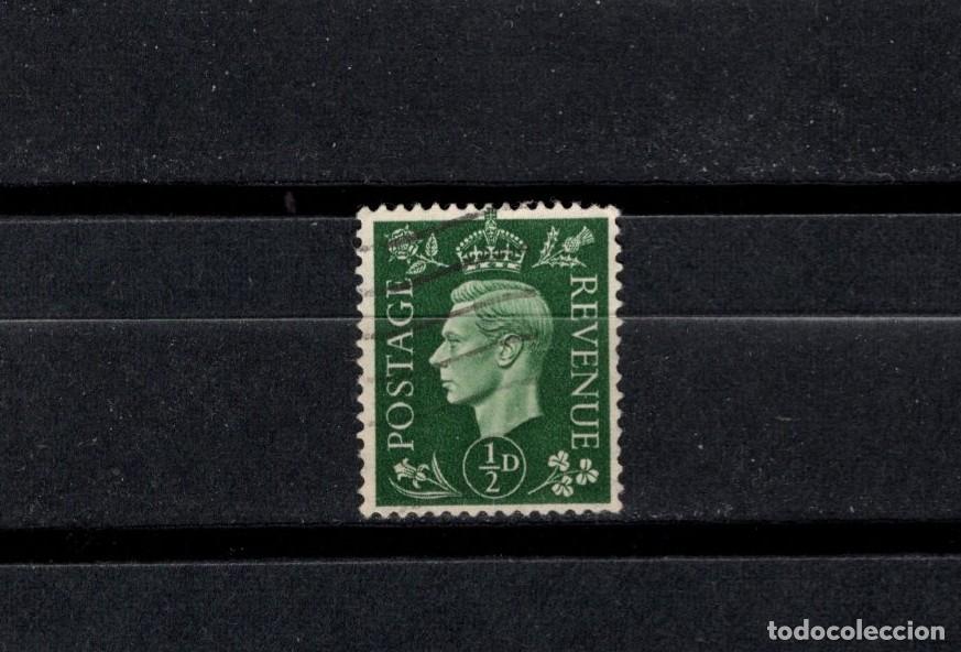 Sellos: Sello usado. Rey Jorge VI. 1941. Yvert 209.
