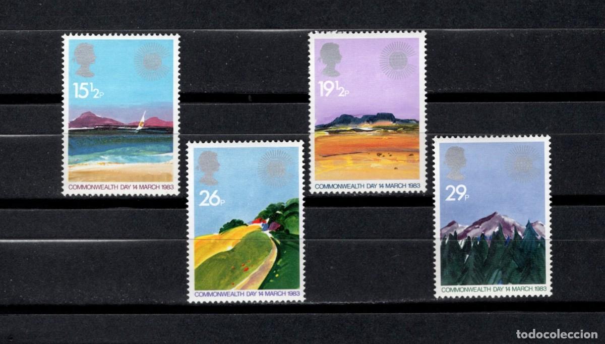 Sellos: Sellos nuevos. Dia de la Commonwealth. Serie completa. 9 Marzo 1983. Yvert.1071.