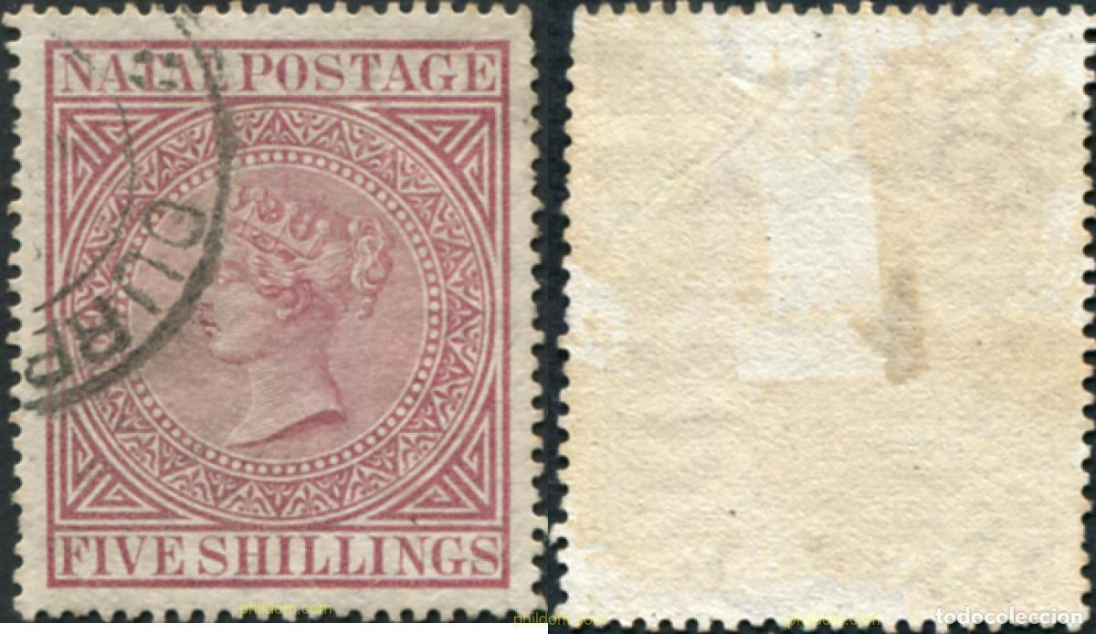 Sellos: 795169 USED NATAL 1874 VICTORIA