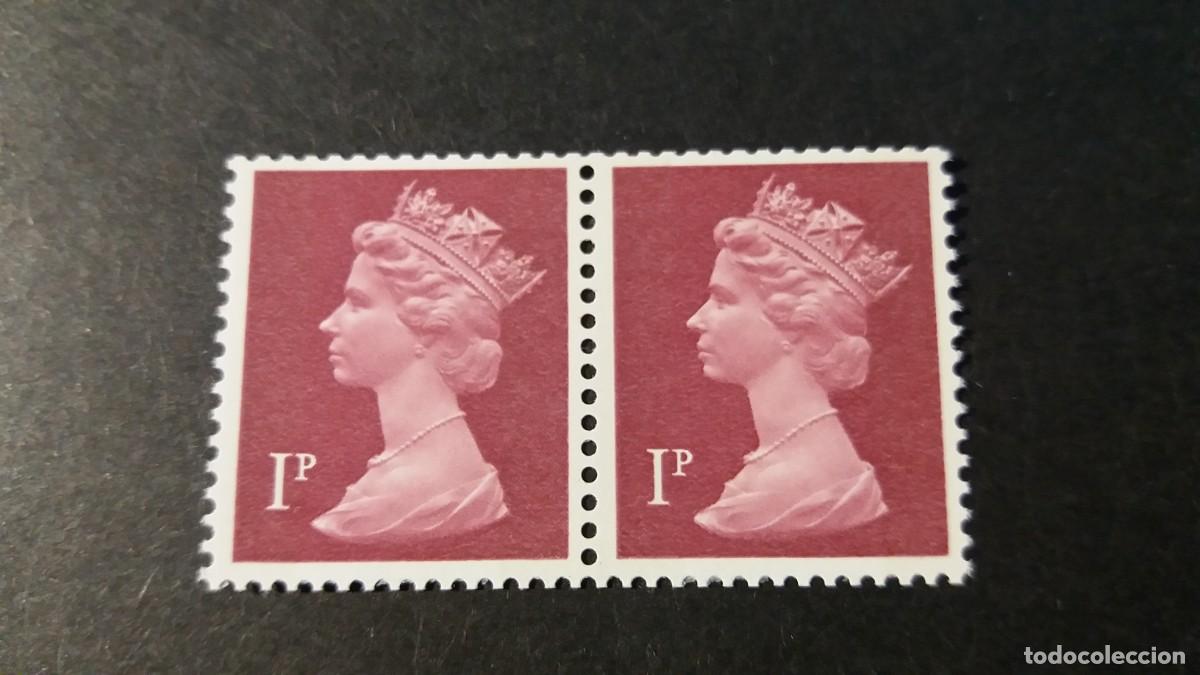 Sellos: Sello Nuevo. Isabel II. 2 Bandas de Fosforo. 15 Febrero 1971 Yvert 606.