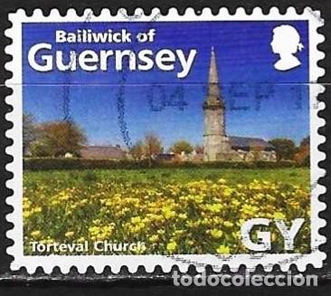 Sellos: Guernsey 2014 - Mi 1484 - YT 1499 - La iglesia Torteval