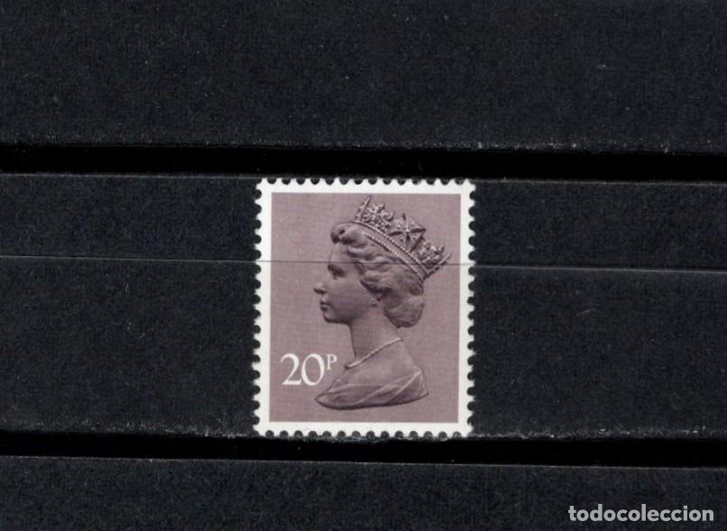 Sellos: Sello nuevo. Isabel II. Sello de 20 peniques. Mayo 1980. Yvert 785A.