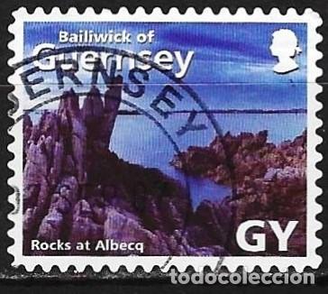 Sellos: Guernsey 2007 - Mi 1114 - YT 1124 - Las rocas de Albecq