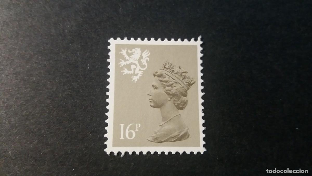 Sellos: Sello nuevo. Emisiones Regionales. Escocia. Isabel II. Abril 1983. Sello de 16p. Yvert 1082.
