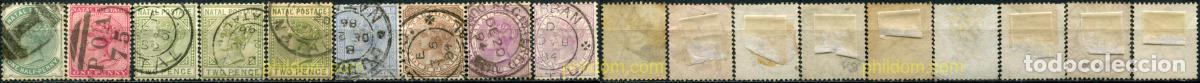 Sellos: 795238 USED NATAL 1882 VICTORIA