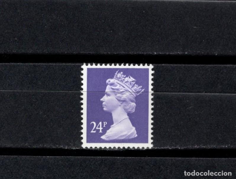 Sellos: Sello nuevo. Isabel II. Sello 24 p. 28 Agosto 1984. Yvert 1143.