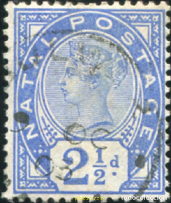 Sellos: 795249 USED NATAL 1891 VICTORIA