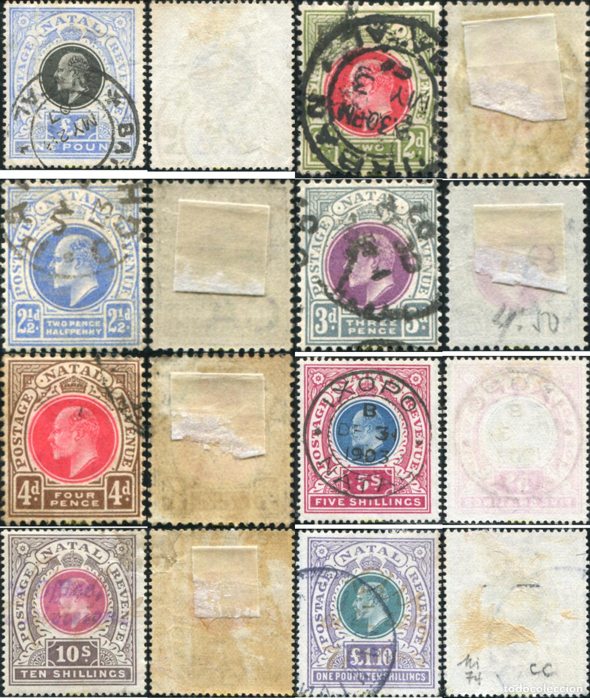 Sellos: 795264 USED NATAL 1902 EDUARDO VII