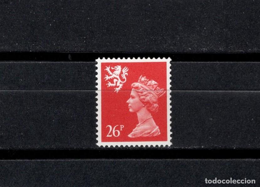 Sellos: Sello nuevo. Isabel Sello region de Escocia. 26 p. 1990 octubre. Yvert 1301.