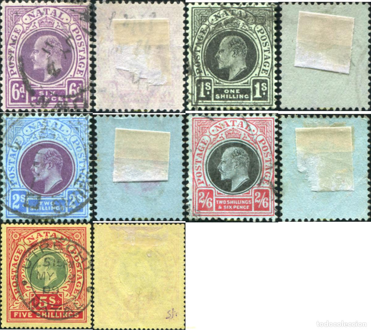 Sellos: 795302 USED NATAL 1908 EDUARDO VII