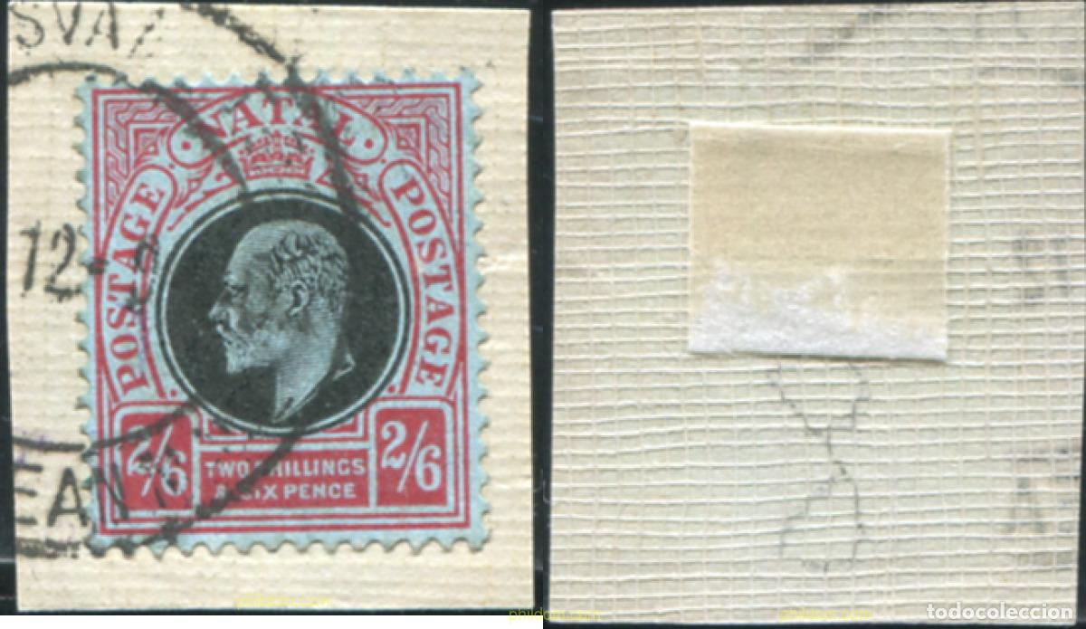 Sellos: 795305 USED NATAL 1908 EDUARDO VII
