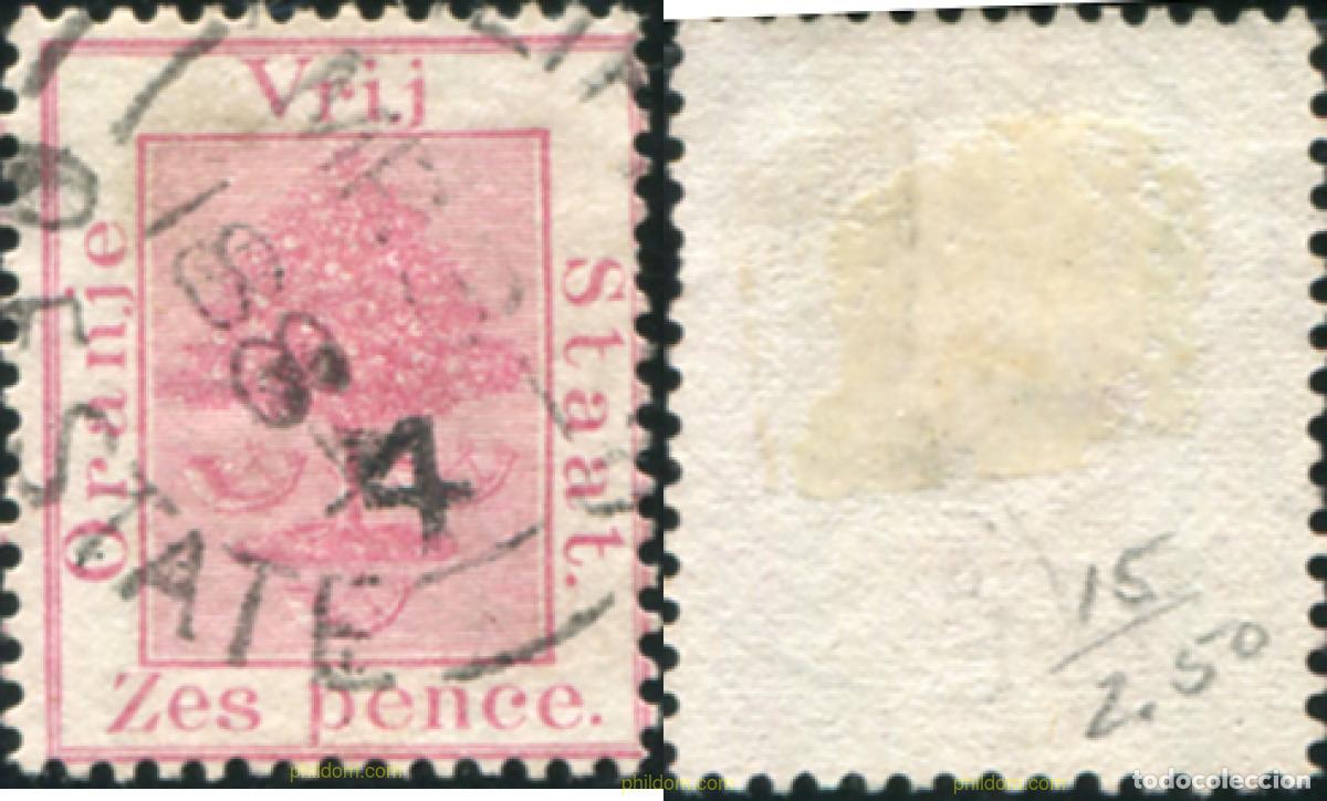 Sellos: 795324 USED ORANGE 1877 SELLOS DE 1868 SOBRECARGADOS