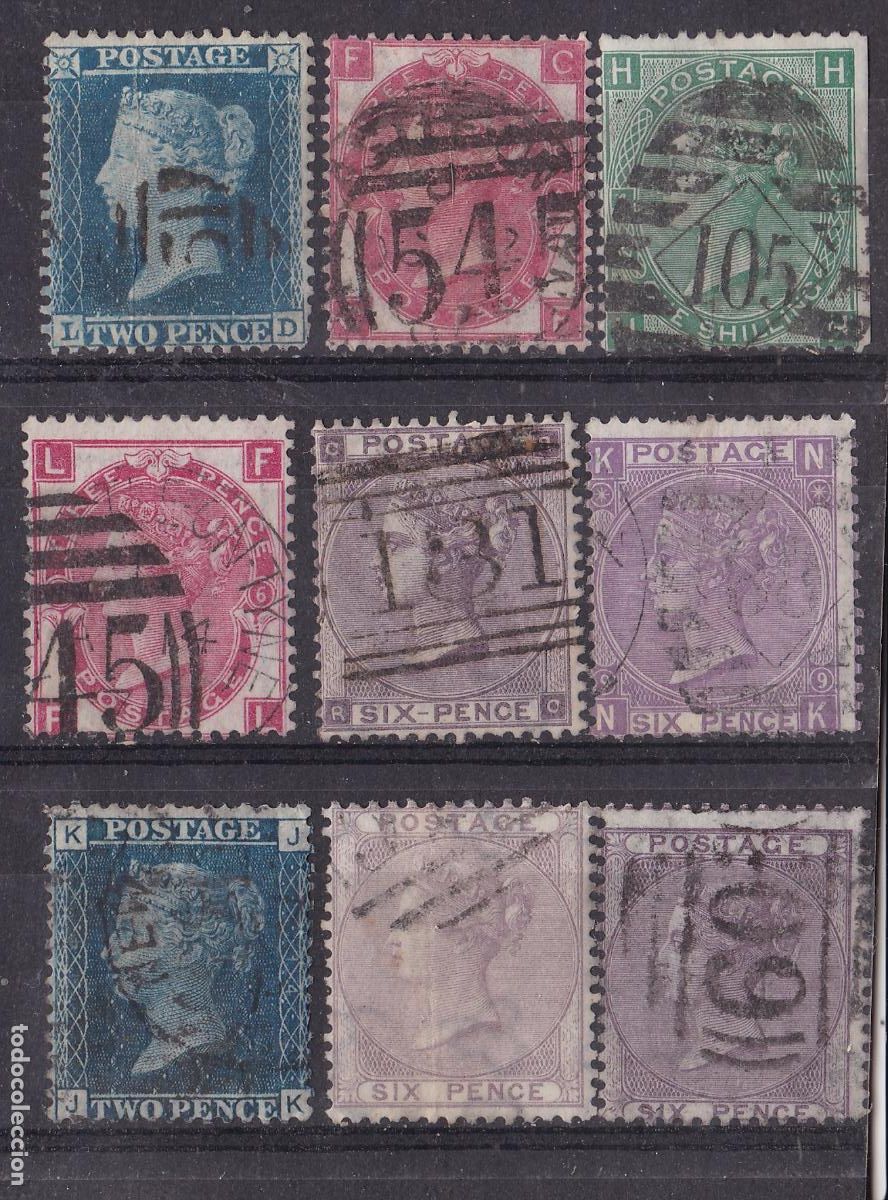 Sellos: FC-274- CLASICOS GRAN BRETA&Ntilde;A x 9 Valores . 600 EUROS