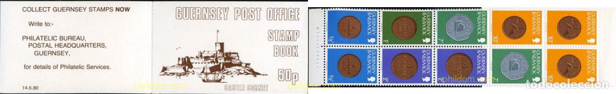 Sellos: 213009 MNH GUERNSEY 1979 MONEDAS