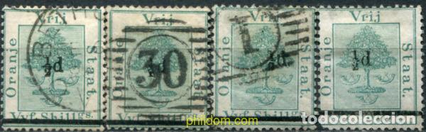 Sellos: 795365 USED ORANGE 1881 SELLOS DE 1878 SOBRECARGADOS