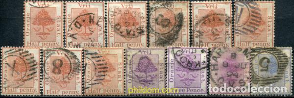 Sellos: 795386 USED ORANGE 1883 ESTADO LIBRE