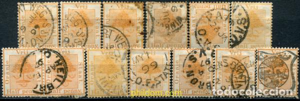 Sellos: 795401 USED ORANGE 1894 ESTADO LIBRE