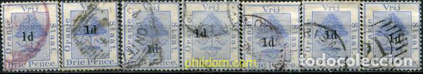 Sellos: 795406 USED ORANGE 1888 SELLOS DE 1878-83 SOBRECARGADOS