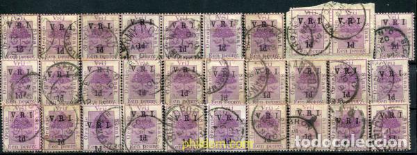 Sellos: 795426 USED ORANGE 1900 SELLOS DE 1868-94 SOBRECARGADOS