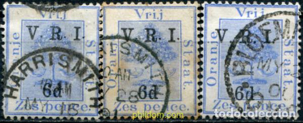 Sellos: 795432 USED ORANGE 1900 SELLOS DE 1868-94 SOBRECARGADOS