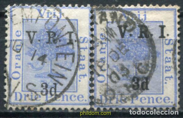 Sellos: 795429 USED ORANGE 1900 SELLOS DE 1868-94 SOBRECARGADOS