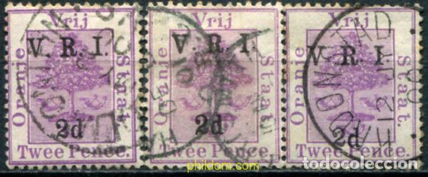 Sellos: 795428 USED ORANGE 1900 SELLOS DE 1868-94 SOBRECARGADOS