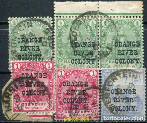 Sellos: 795478 USED ORANGE 1900 SELLO DE CABO BUENA ESPERANZA DE 1892-96 SOBRECARGADOS