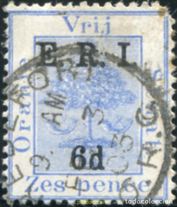 Sellos: 795476 USED ORANGE 1902 SELLO SOBRECARGADO