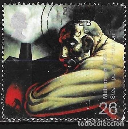 Sellos: Gran Breta&ntilde;a 1999 - Mi 1778C - YT 2067 - Pintura de Peter Howson
