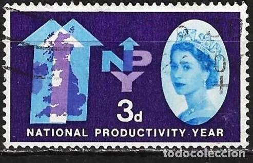 Sellos: Gran Breta&ntilde;a 1962 - Mi 352x - YT 368 - La Productividad nacional