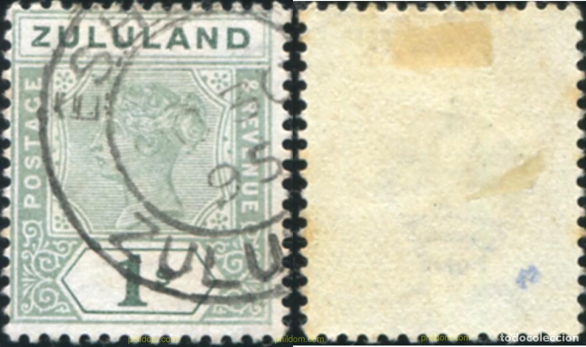Sellos: 796048 USED ZULULAND. COLONIA BRITANICA 1894 VICTORIA