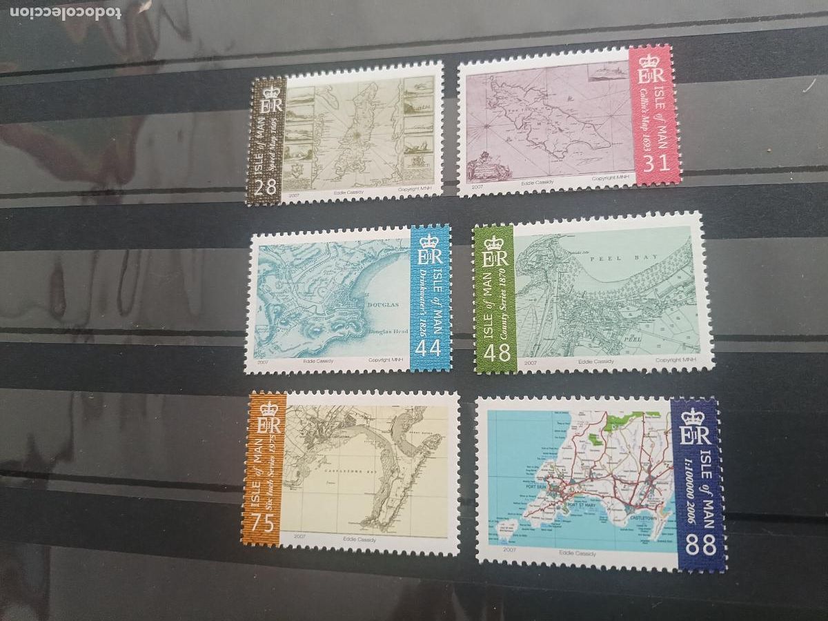 Sellos: Isla de Man. 6 sellos nuevos