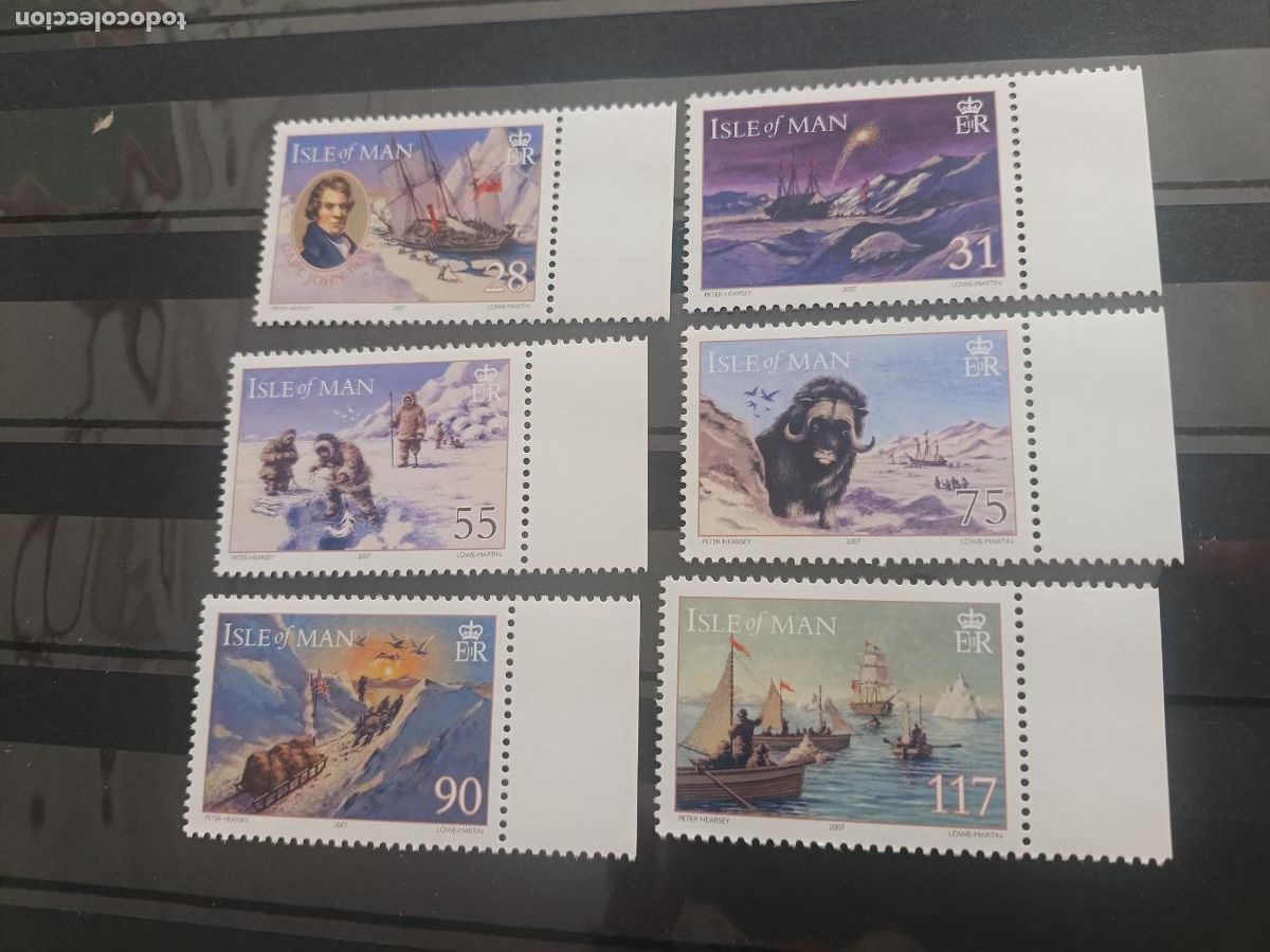 Sellos: Isla de Man. 6 sellos nuevos