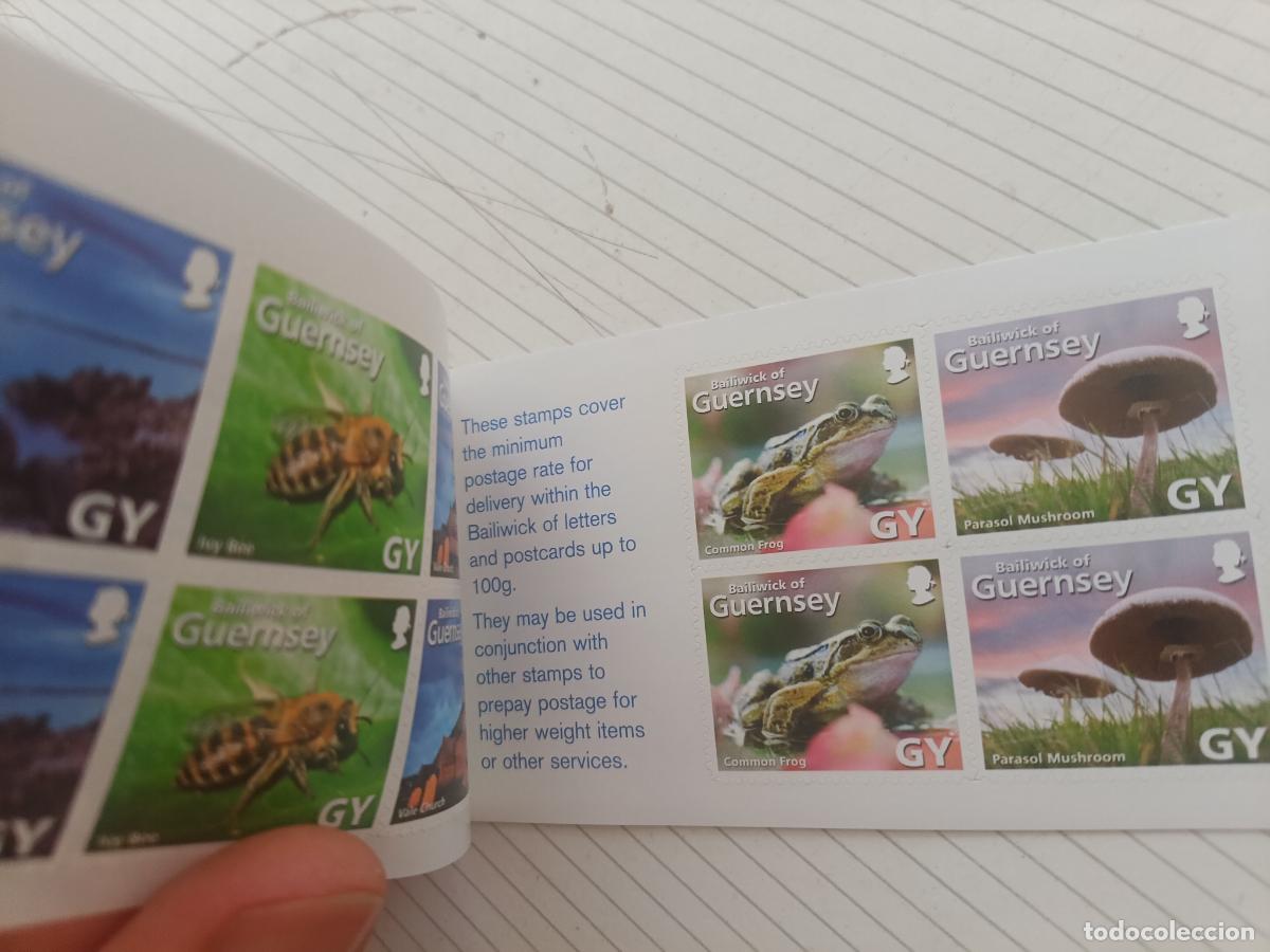 Sellos: Guernsey. Carnet nuevo con 10 sellos