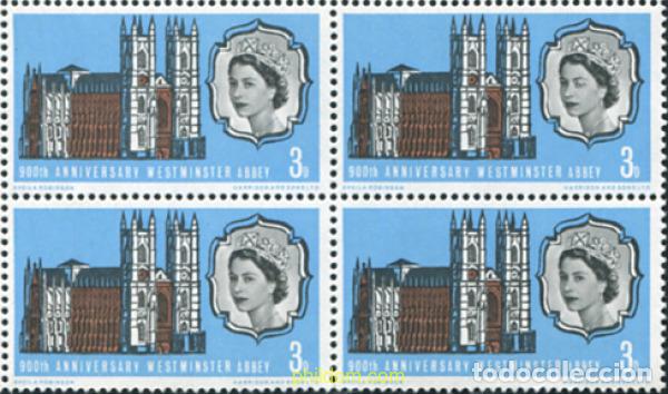 Sellos: 796310 MNH GRAN BRETA&Ntilde;A 1966 9 CENTENARIO DE LA ABADIA DE WESTMINSTER
