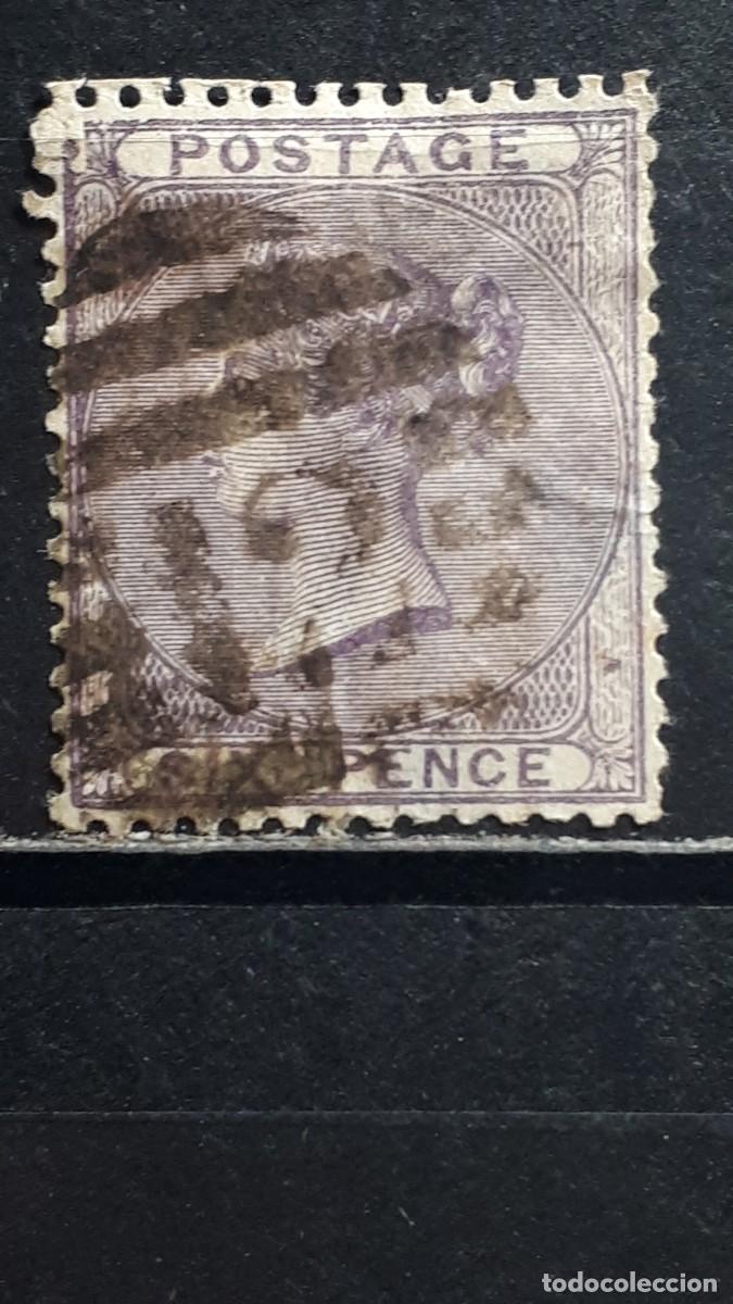 Sellos: GRAN BRETA&Ntilde;A. A&Ntilde;O 1855. &deg;. YVERT 19
