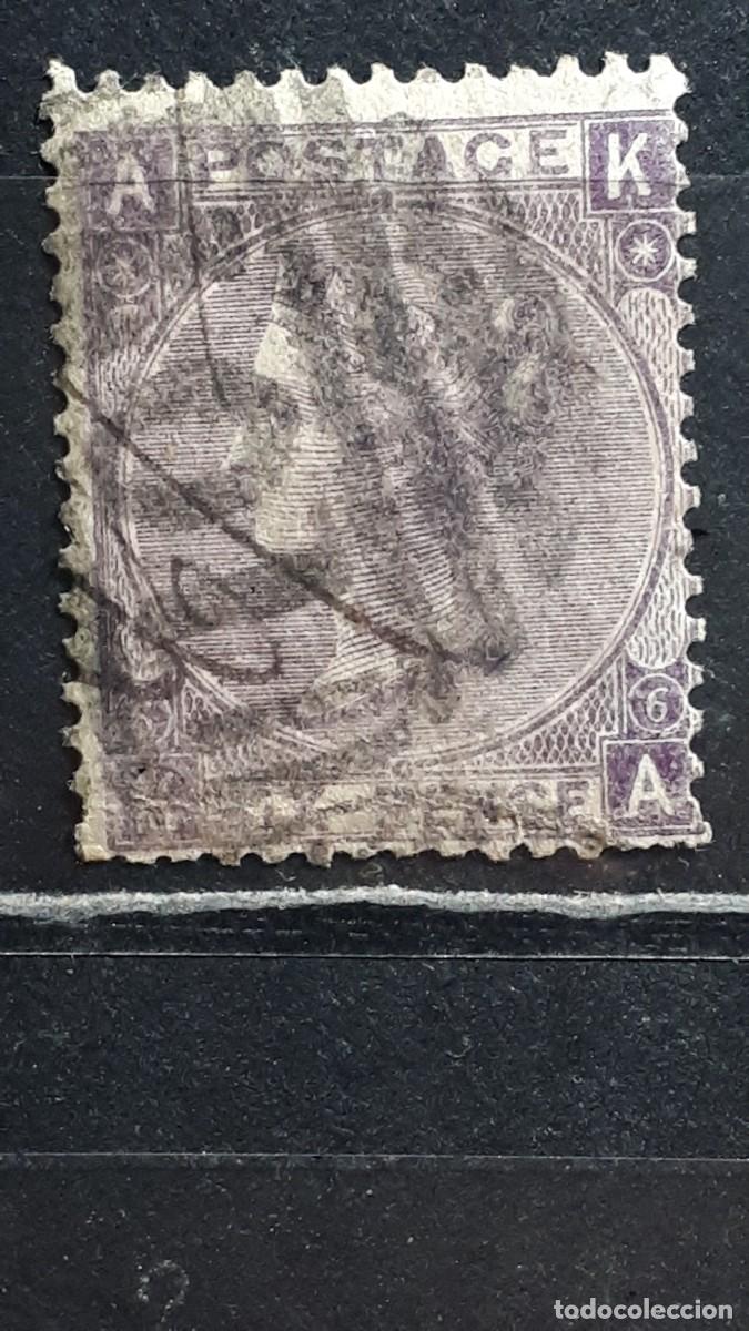 Sellos: GRAN BRETA&Ntilde;A. A&Ntilde;O 1867. &deg;. YVERT 34