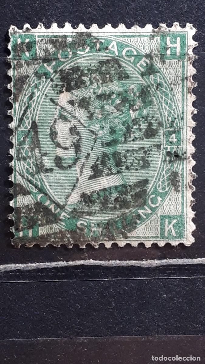 Sellos: GRAN BRETA&Ntilde;A. A&Ntilde;O 1867. &deg;. YVERT 35