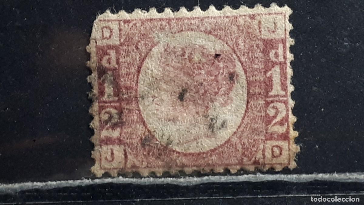 Sellos: GRAN BRETA&Ntilde;A. A&Ntilde;O 1870. &deg;. YVERT 49